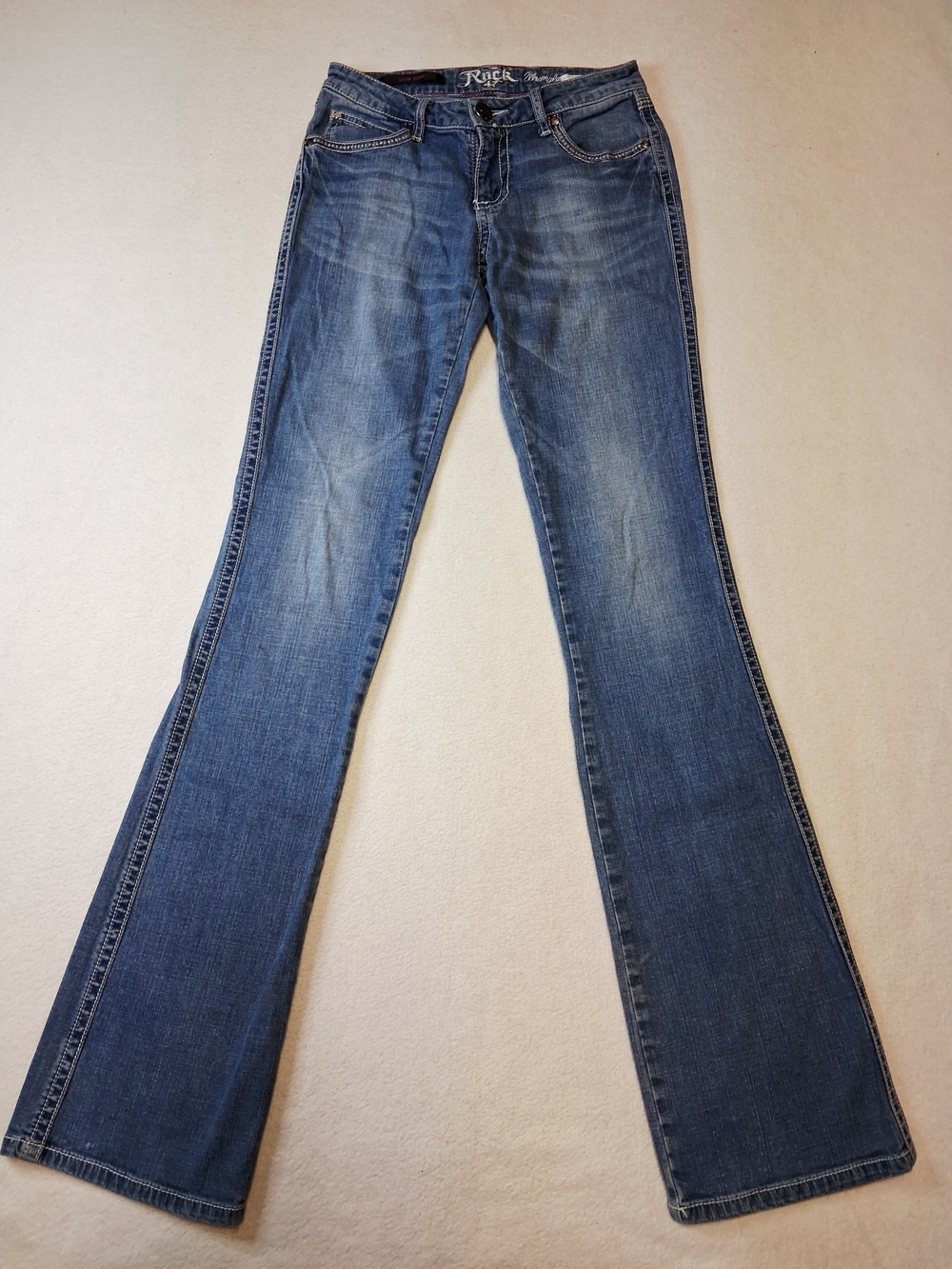 Rock & Republic Women's Blue Bootcut Jeans